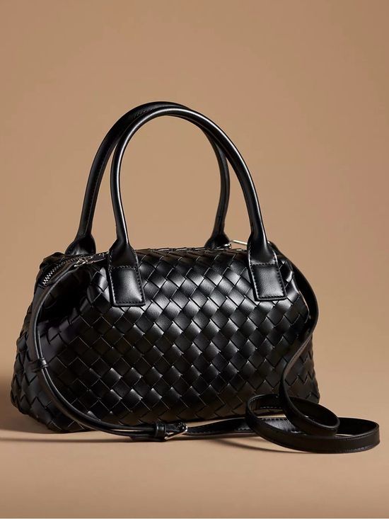 Anthropologie Handbags - NWOT- Anthropologie Woven Bowler Bag